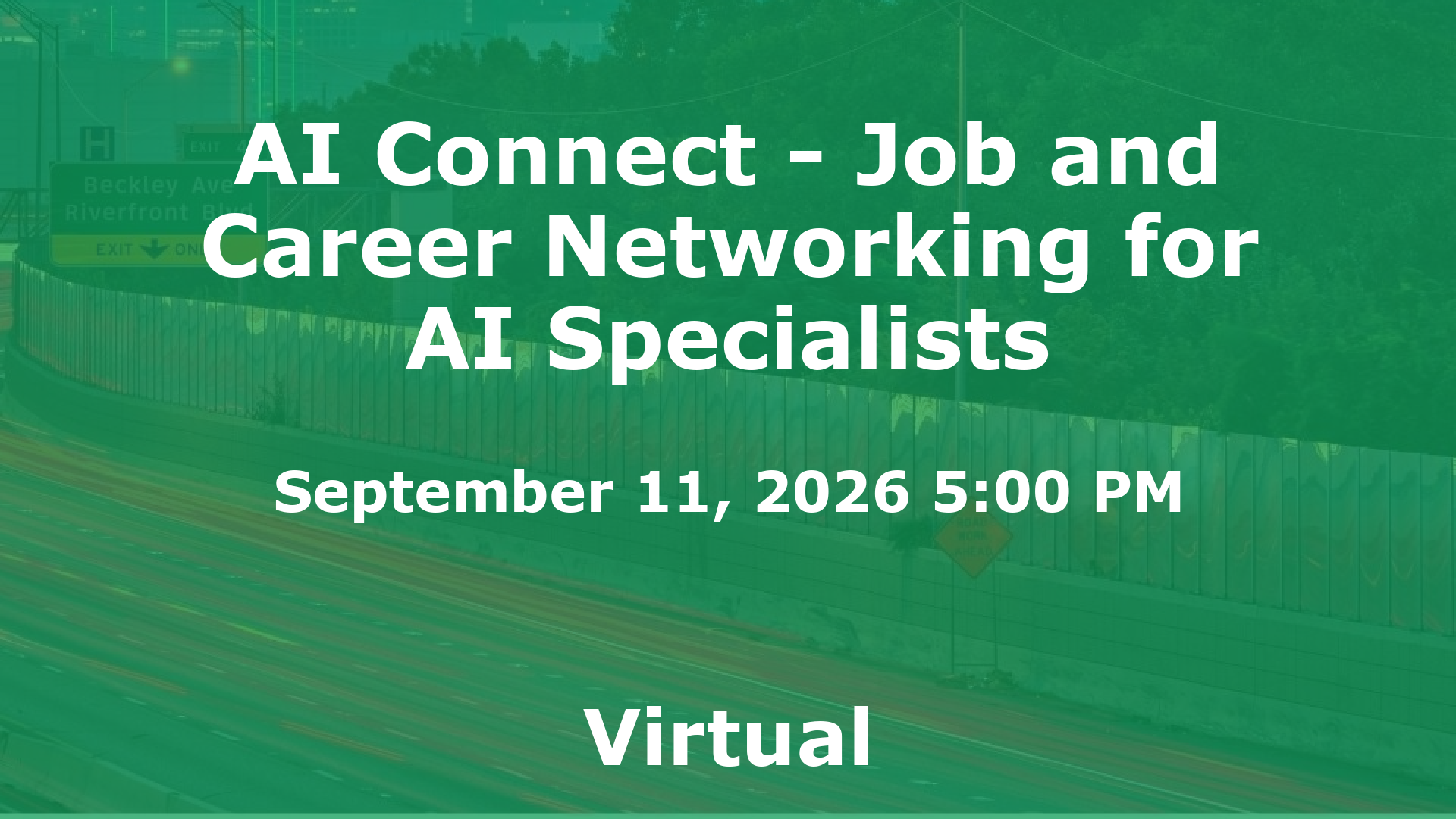 AI Connect - Job and Career Networking for AI Specialists event image